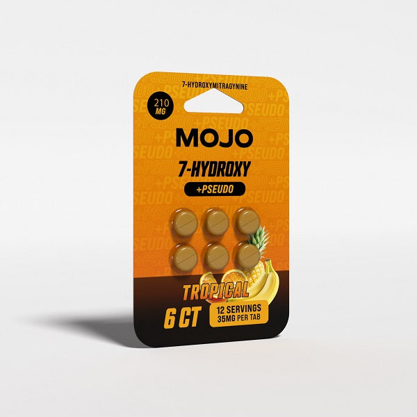 MOJO 7-Hydroxy+Pseudo High Strength 35mg | 6 Pack