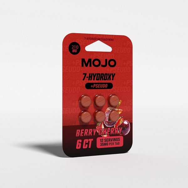 MOJO 7-Hydroxy+Pseudo High Strength 35mg | 6 Pack