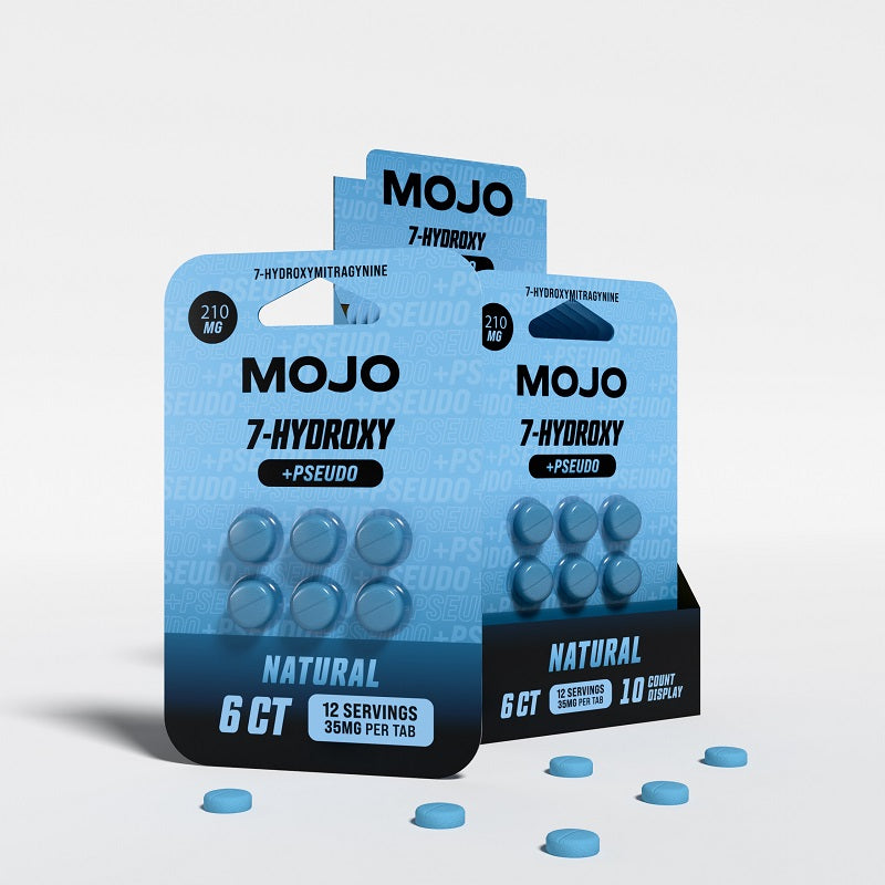 MOJO 7-Hydroxy+Pseudo High Strength 35mg | 6 Pack