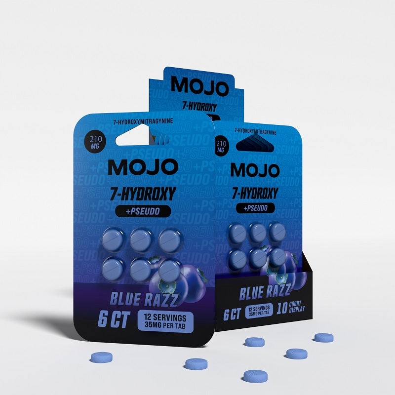 MOJO 7-Hydroxy+Pseudo High Strength 35mg | 6 Pack