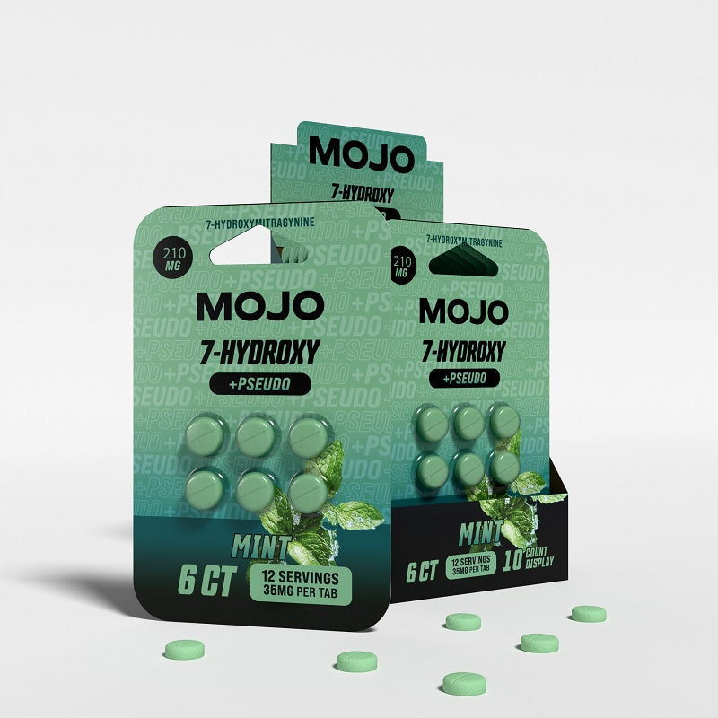 MOJO 7-Hydroxy+Pseudo High Strength 35mg | 6 Pack