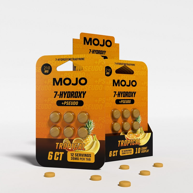 MOJO 7-Hydroxy+Pseudo High Strength 35mg | 6 Pack