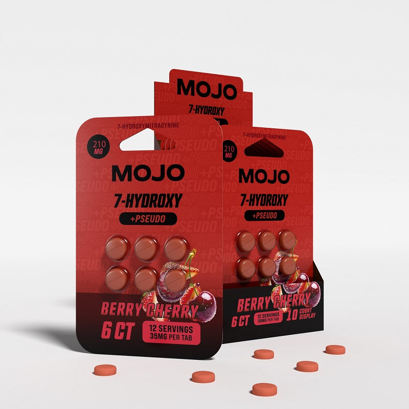 MOJO 7-Hydroxy+Pseudo High Strength 35mg | 6 Pack