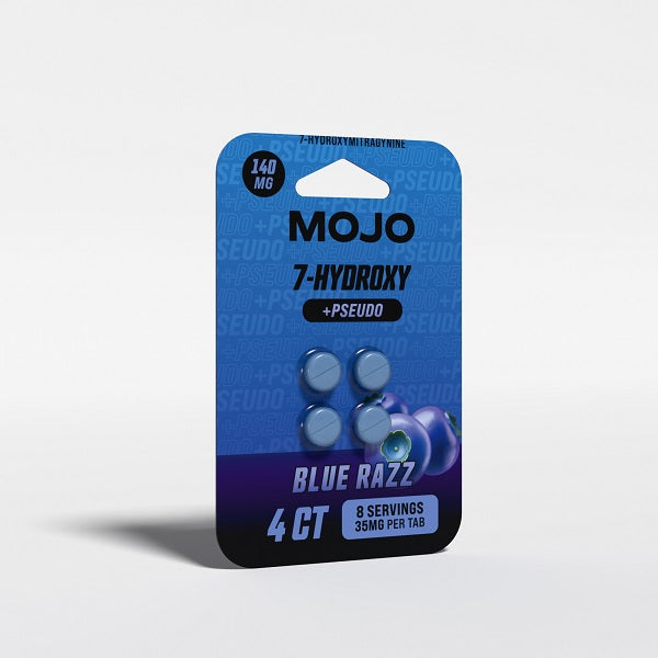 MOJO 7-Hydroxy+Pseudo High Strength 35mg | 4 Pack