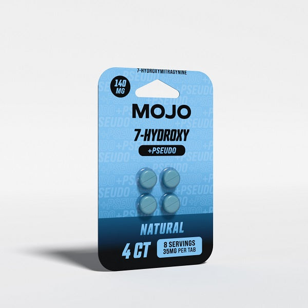 MOJO 7-Hydroxy+Pseudo High Strength 35mg | 4 Pack
