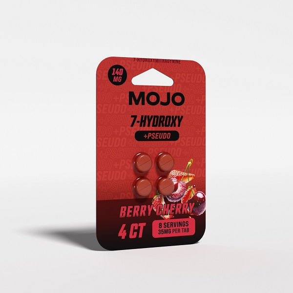 MOJO 7-Hydroxy+Pseudo High Strength 35mg | 4 Pack