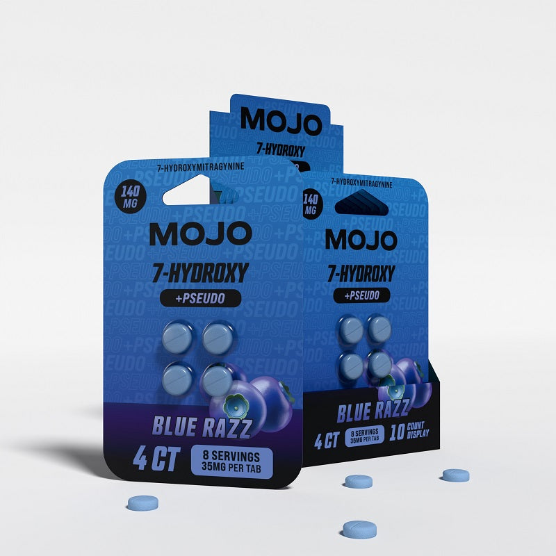 MOJO 7-Hydroxy+Pseudo High Strength 35mg | 4 Pack