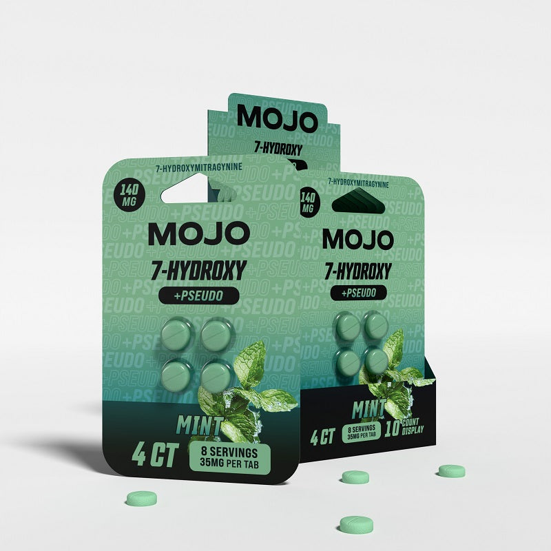 MOJO 7-Hydroxy+Pseudo High Strength 35mg | 4 Pack